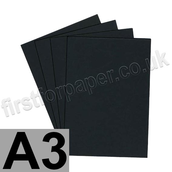 Rapid Colour Card, 270gsm, A3, Black