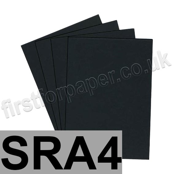 Colorset Recycled Card, 350gsm, SRA4, Nero