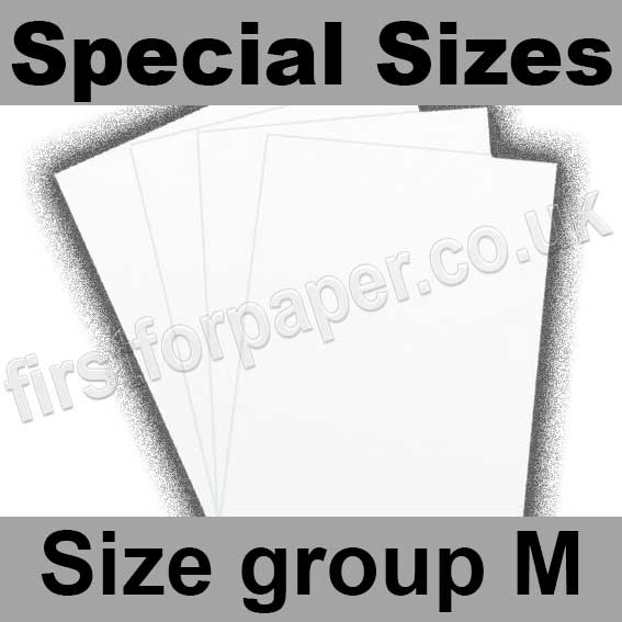 Swift White Card, 300gsm, Special Sizes, (Size Group M) (New Formula)