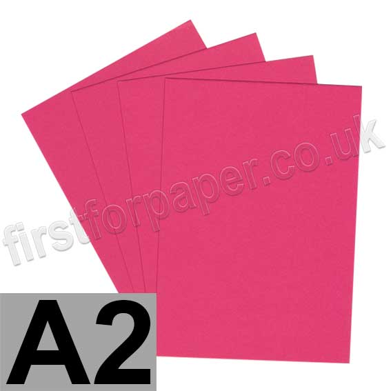 Colorplan, 135gsm, A2, Hot Pink - 25 sheets