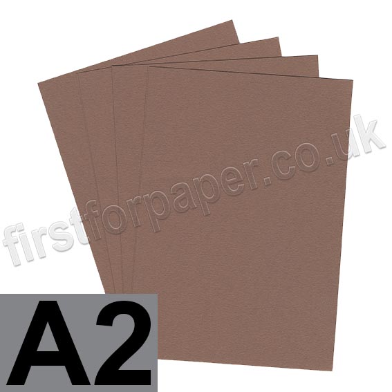 Colorplan, 270gsm,  A2, Nubuck Brown - 25 sheets