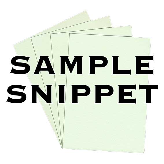 •Sample Snippet, Colorplan, 135gsm, Pistachio