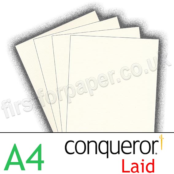 Conqueror premium paper A4 Oyster wove finish 100gsm 500 sheets