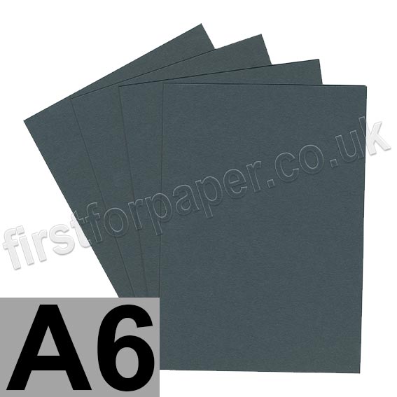 Colorset Recycled Card, 270gsm,  A6, Dark Grey