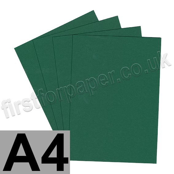 Colorset Recycled Card, 350gsm,  A4, Evergreen