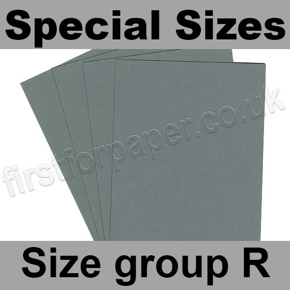 Colorset Recycled Card, 350gsm, Special Sizes, (Size Group R), Flint