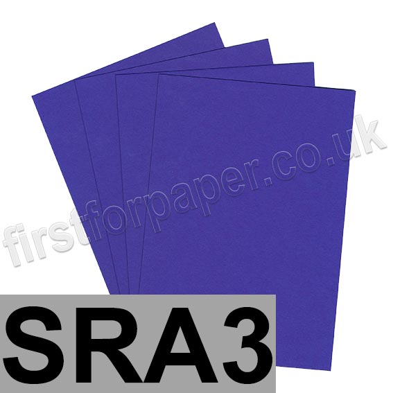 Colorset Recycled Card, 350gsm,  SRA3, Indigo