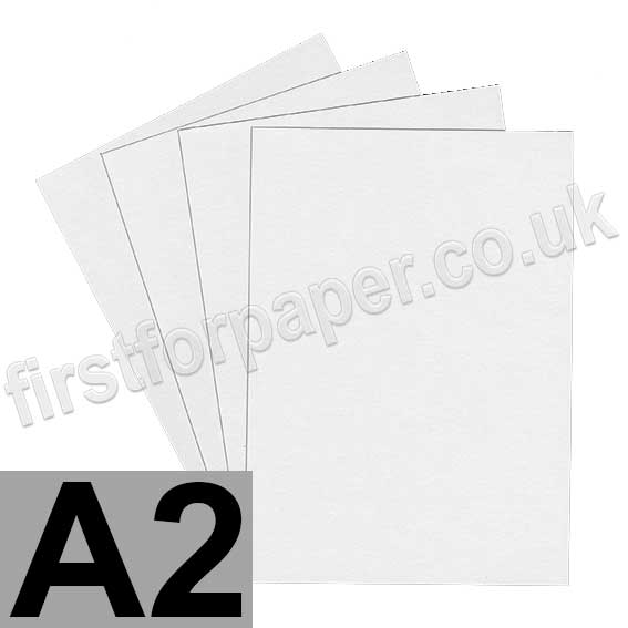 Colorset Recycled Card, 350gsm, A2, Light Grey