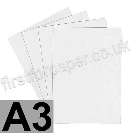 Colorset Recycled Card, 270gsm,  A3, Light Grey