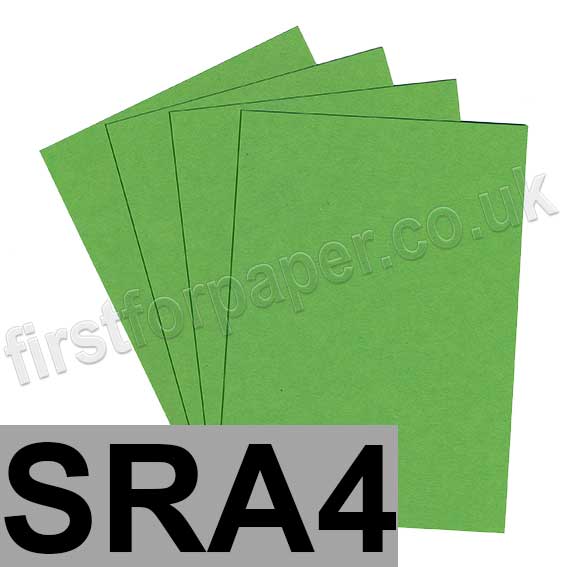 Colorset Recycled Paper, 120gsm, SRA4, Lime