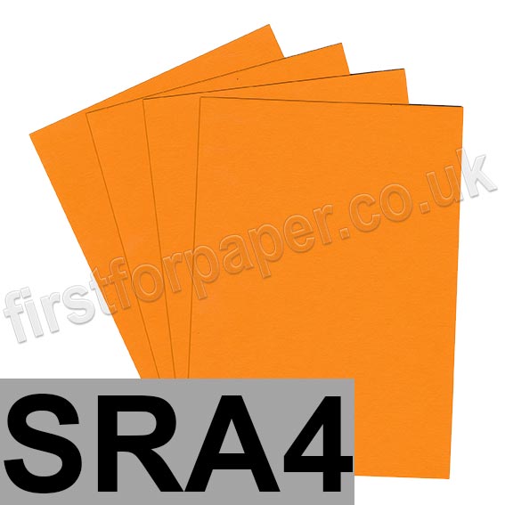 Colorset Recycled Card, 350gsm, SRA4, Mango