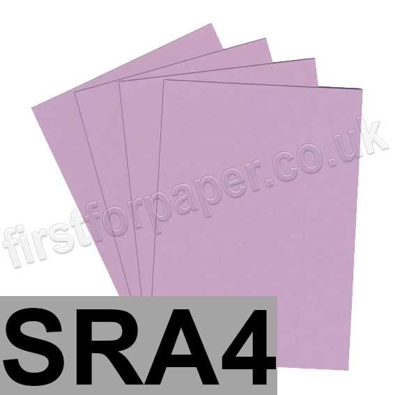 Colorset Recycled Card, 350gsm, SRA4, Orchid