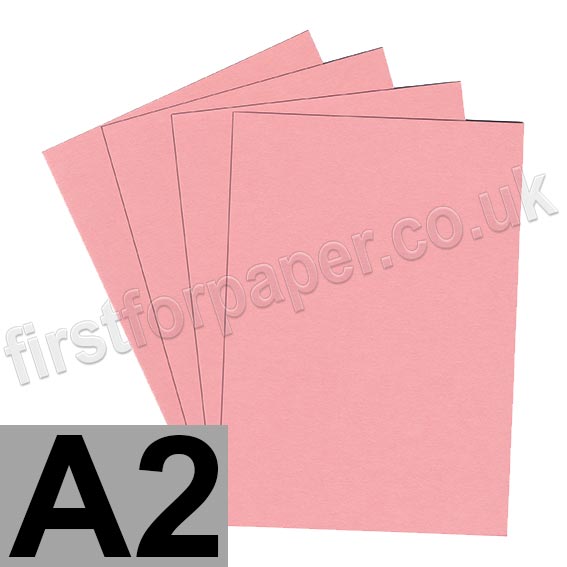Colorset Recycled Card, 270gsm, A2, Pink Ice