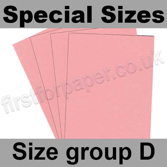 Colorset Recycled Card, 350gsm, Special Sizes, (Size Group D), Pink Ice
