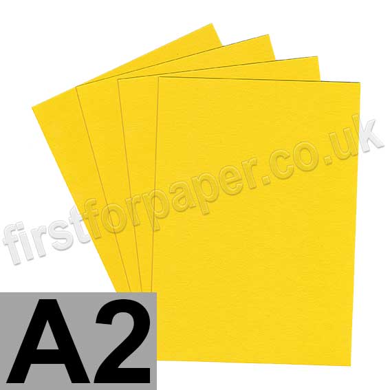 Colorset Recycled Card, 270gsm, A2, Solar