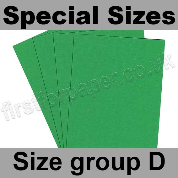 Colorset Recycled Card, 350gsm, Special Sizes, (Size Group D), Spring Green