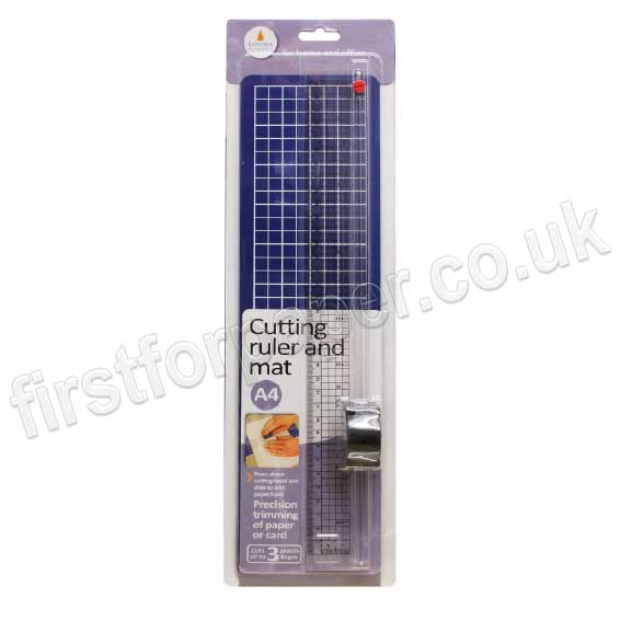 A4 Cutting Ruler and Mat - First for Paper