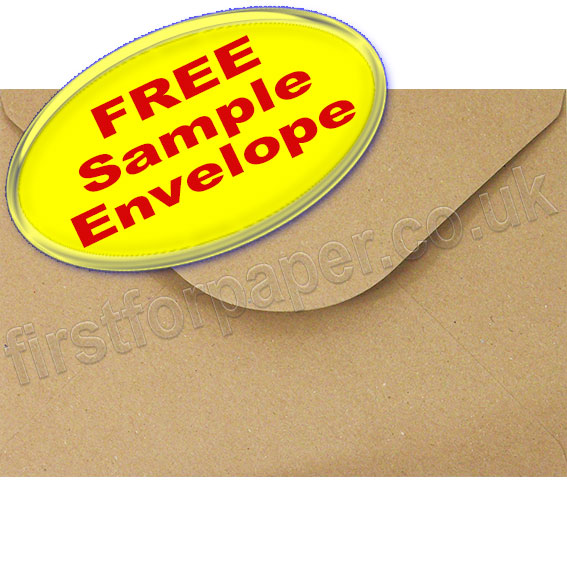 •Sample Willow, Fleck Kraft Recycled Envelope, C5 - First for Paper