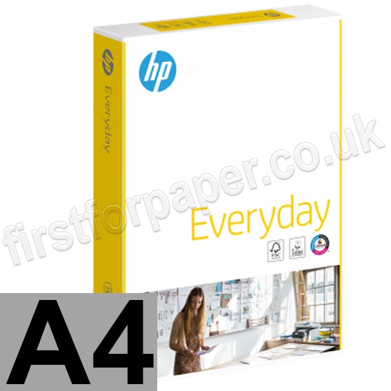 HP Everyday Paper, 75gsm, A4 2,500 sheets First for Paper