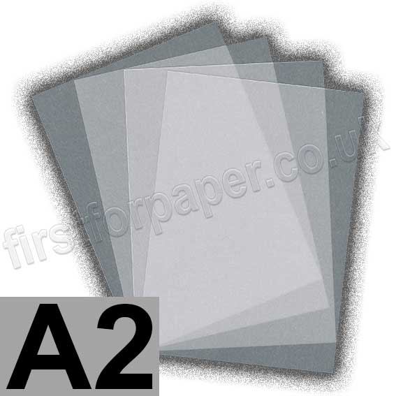 Krystal, Plain Translucent (Clear Vellum) 160gsm, A2 First for Paper