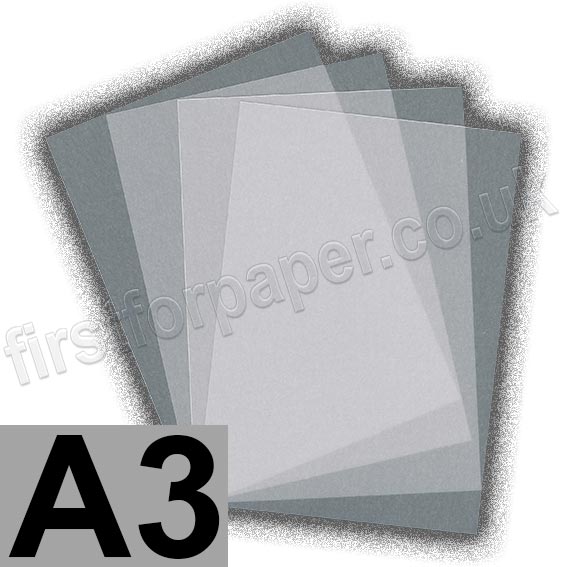 Krystal, Plain Translucent (Clear Vellum) 160gsm, A3 First for Paper