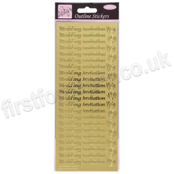 Wedding Invitation Peeloff Stickers Wedding Invitation Peeloff Stickers