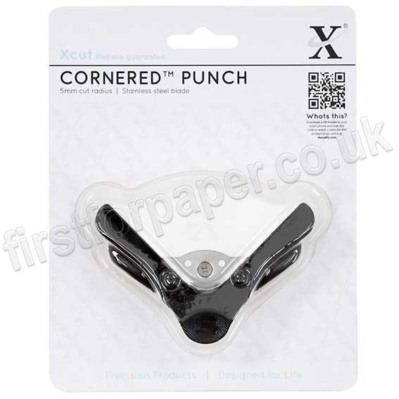 Xcut Corner Punch, 5mm - First for Paper