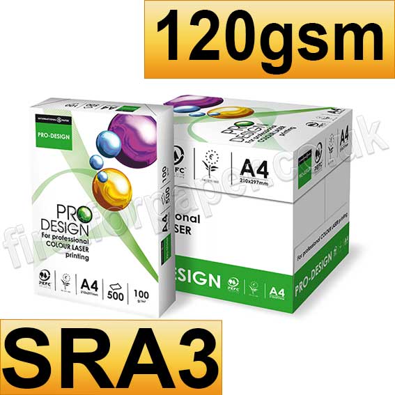ProDesign, 120gsm, SRA3 1,000 Sheets First for Paper