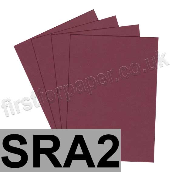 Rapid Colour Card, 250gsm, SRA2, Burgundy