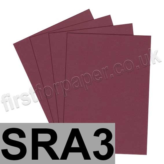 Rapid Colour Card, 250gsm, SRA3, Burgundy