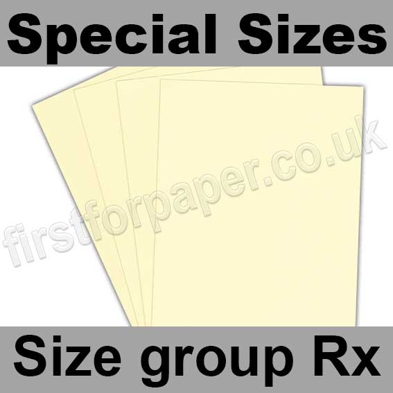 Rapid Colour Card, 160gsm, Special Sizes, (Size Group Rx), Chamois