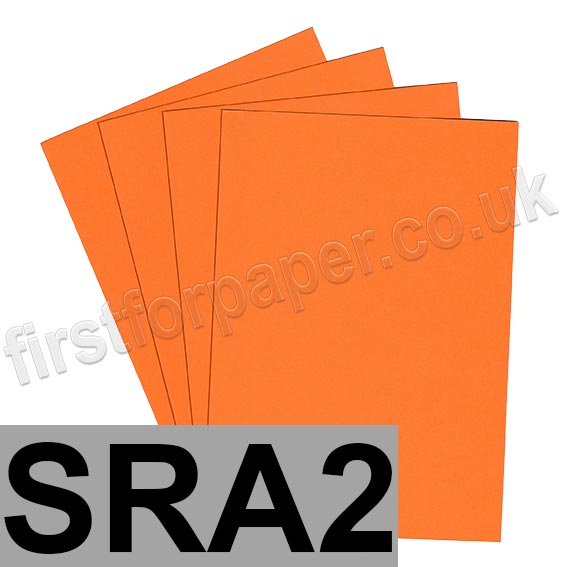 Rapid Colour Card, 160gsm,  SRA2, Fantail Orange