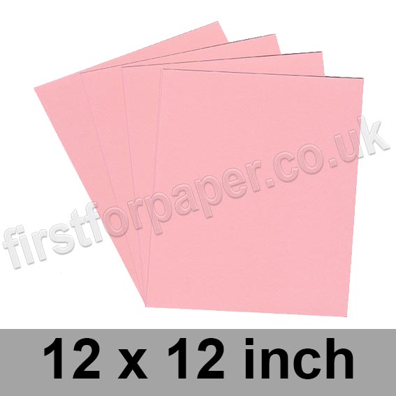 Rapid Colour Card, 225gsm, 305 x 305mm (12 x 12 inch), Flamingo Pink