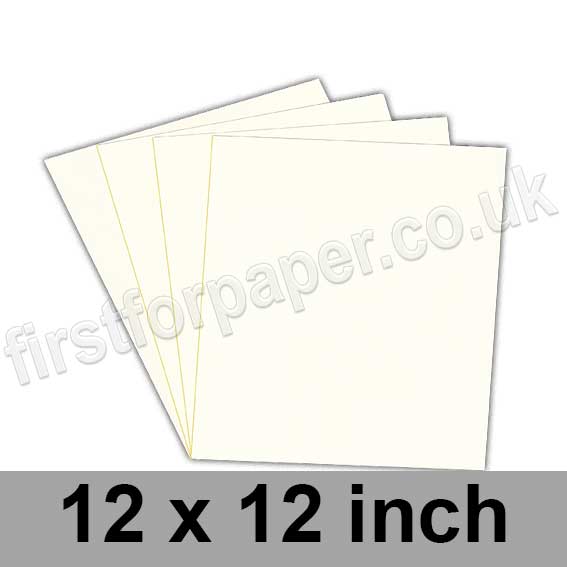 Rapid Colour Paper, 120gsm, 305 x 305mm (12 x 12 inch), Smooth Ivory
