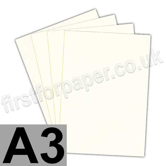Rapid Colour Paper, 120gsm, A3, Smooth Ivory
