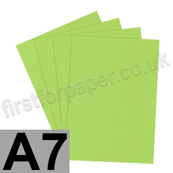 Rapid Colour Paper, 120gsm, A7, Lime Green