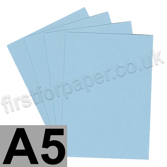 Rapid Colour Card, 225gsm, A5, Merlin Blue