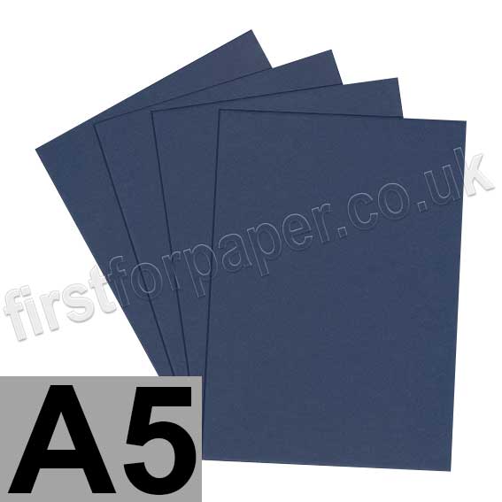 Rapid Colour Card, 240gsm, A5, Navy Blue