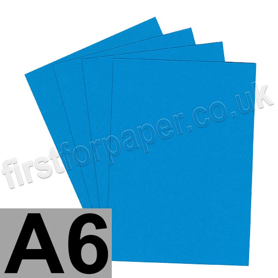 Rapid Colour Card, 225gsm,  A6, Rich Blue