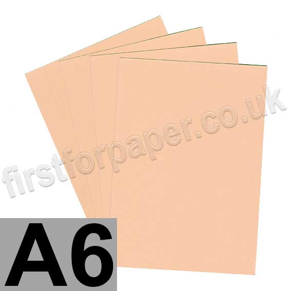 Rapid Colour Paper, 120gsm, A6, Salmon