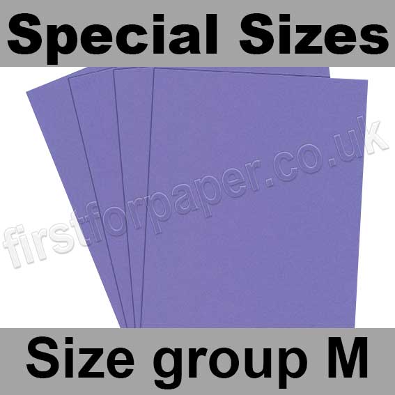 Rapid Colour Card, 160gsm, Special Sizes, (Size Group M), Violet