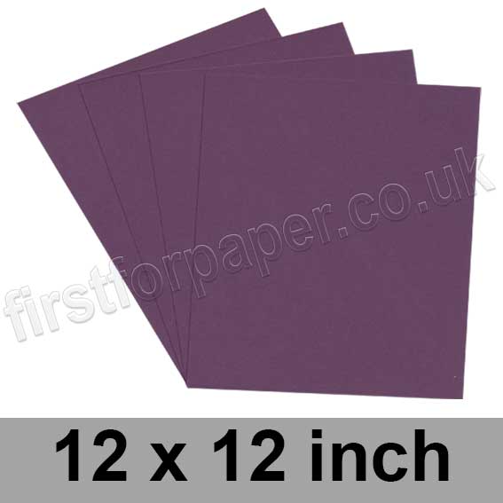 Rapid Colour Card, 210gsm, 305 x 305mm (12 x 12 inch), Wine