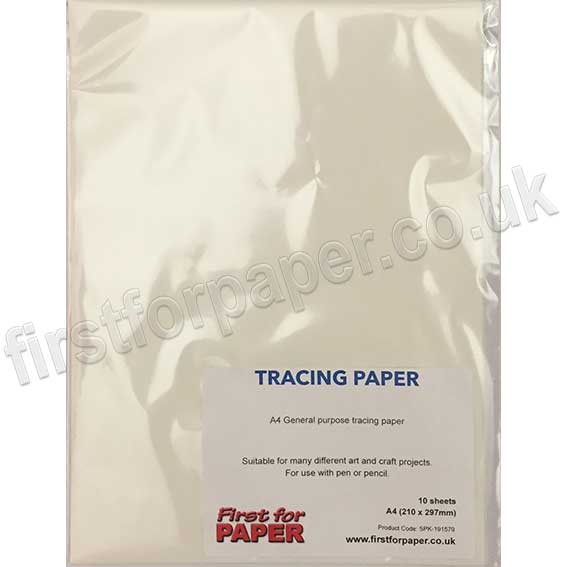 Tracing Paper, A4 10 sheets First for Paper