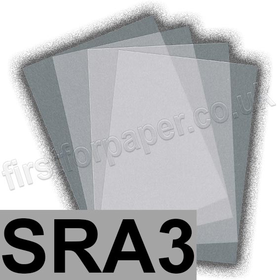 Sirius, Plain Translucent (Clear Vellum) 320gsm, SRA3 - First for Paper
