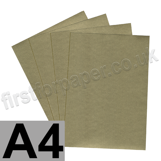 UStick, Metallic Satin Gold, Self Adhesive Paper, A4 First for Paper