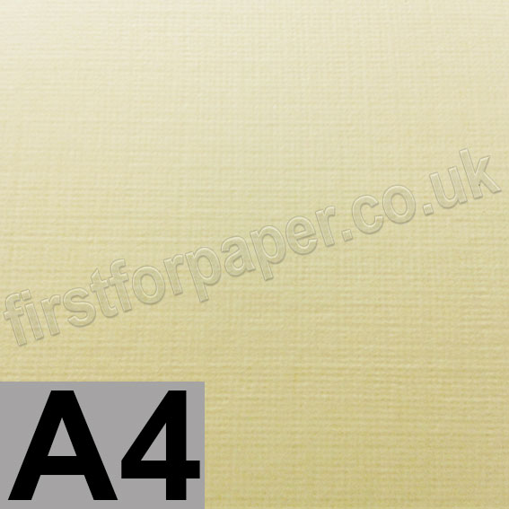 Linen Textured, 260gsm, A4, Cream First for Paper
